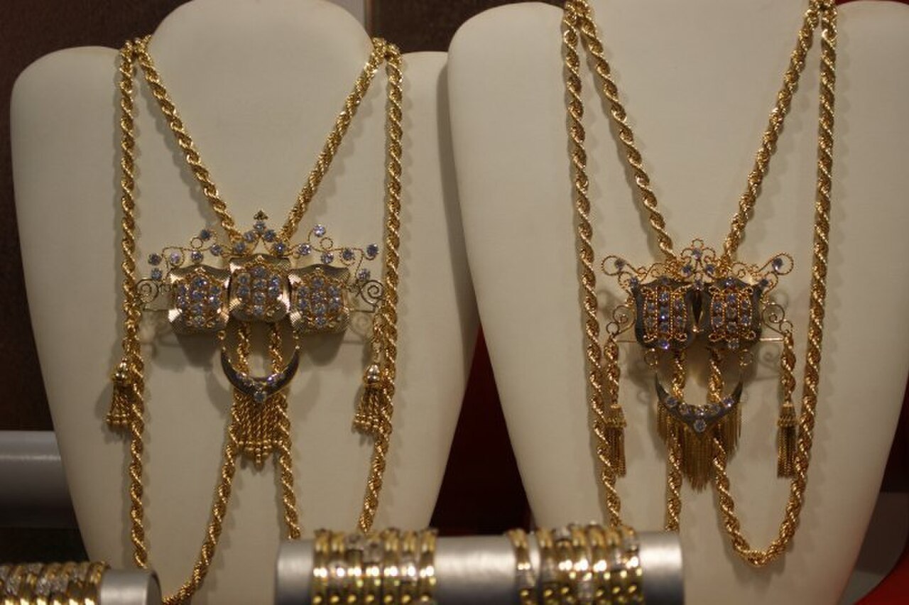 Collier krafach boulahya de la parure algérienne