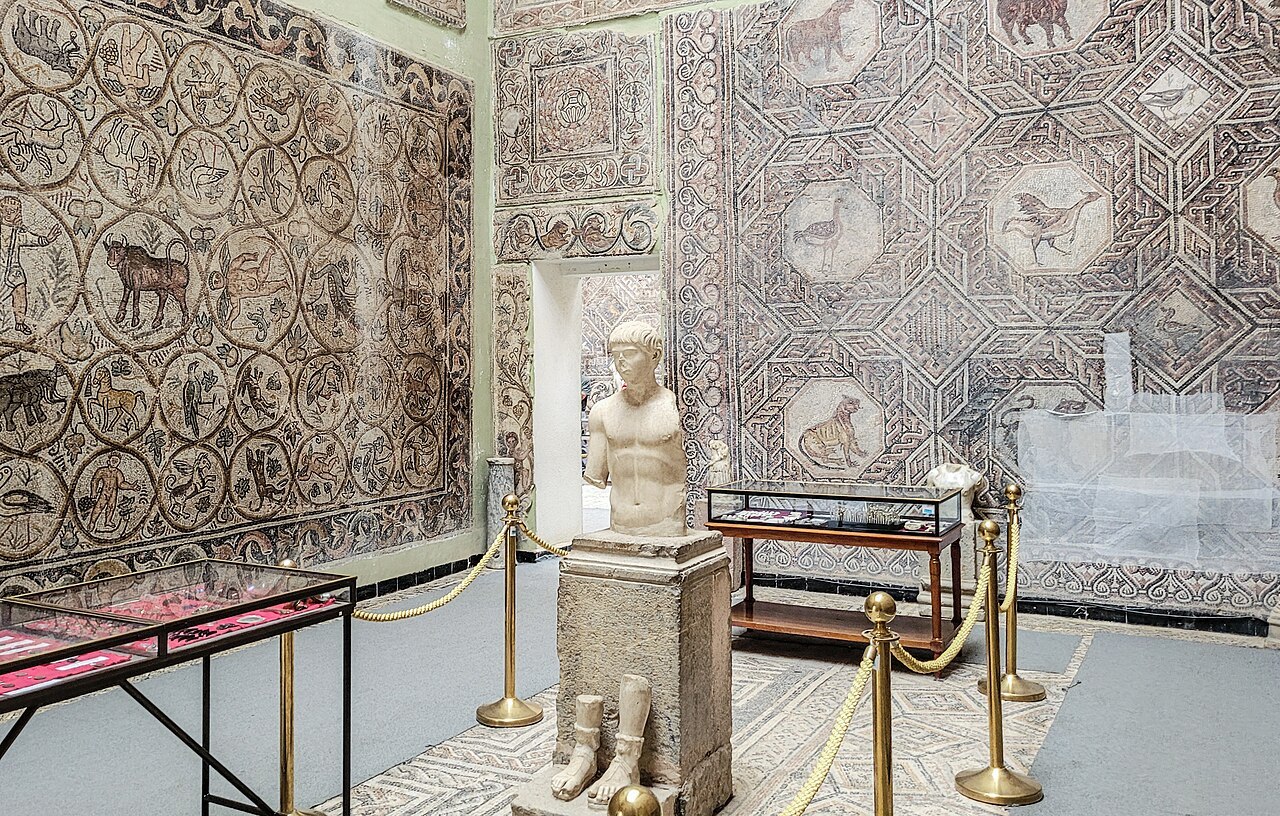 Mosaïques conservées au musée de Djémila