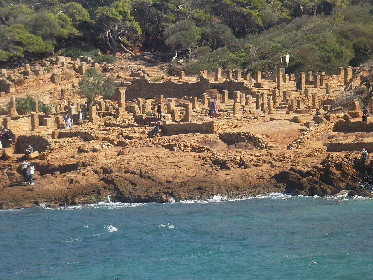 Le site archéologique de Tipasa.